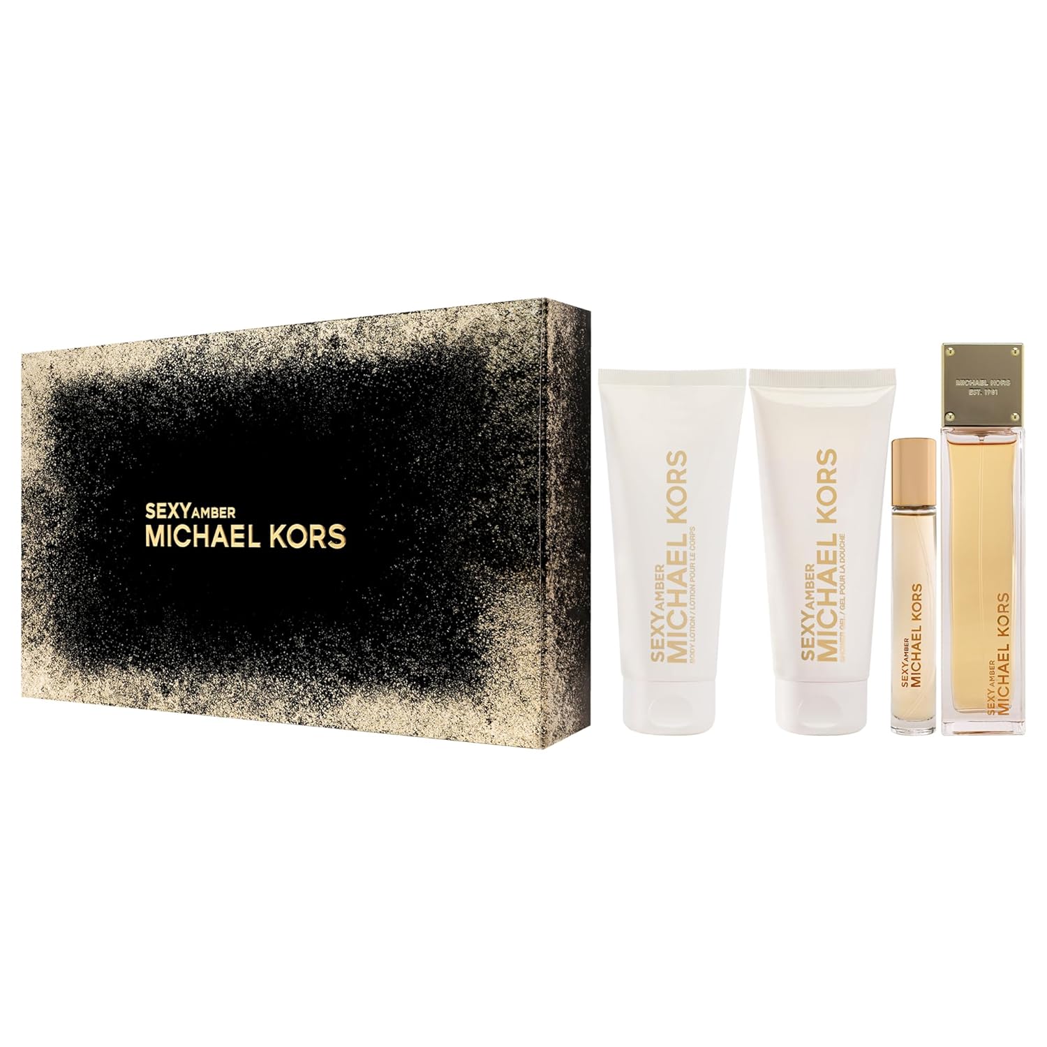 Michael Kors Sexy Amber Perfume Set - Complete Gift Collection