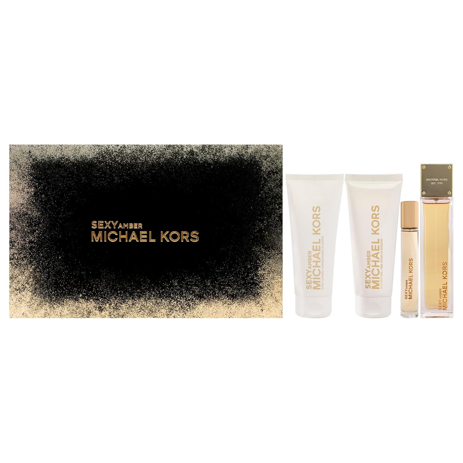 Michael Kors Sexy Amber Perfume Set - Complete Gift Collection