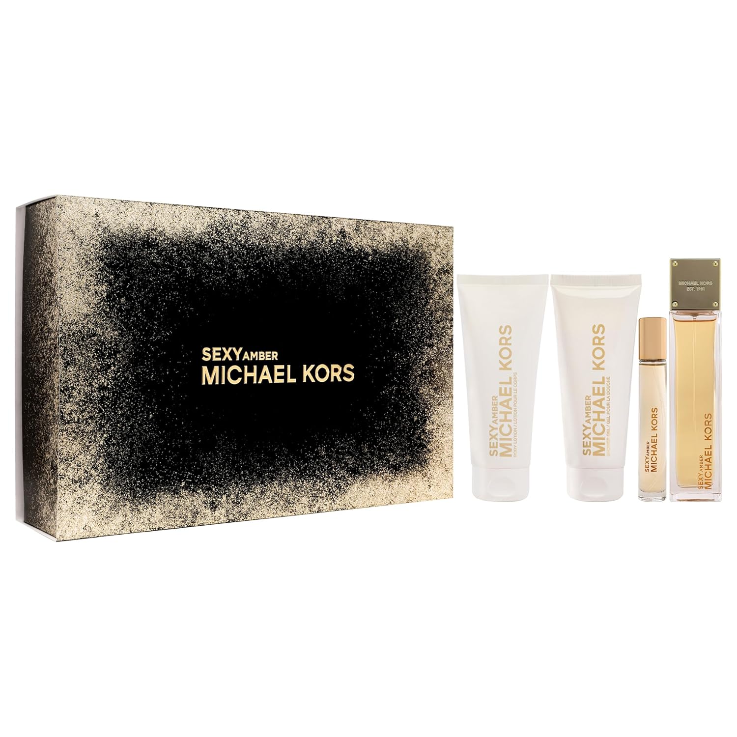 Michael Kors Sexy Amber Perfume Set - Complete Gift Collection