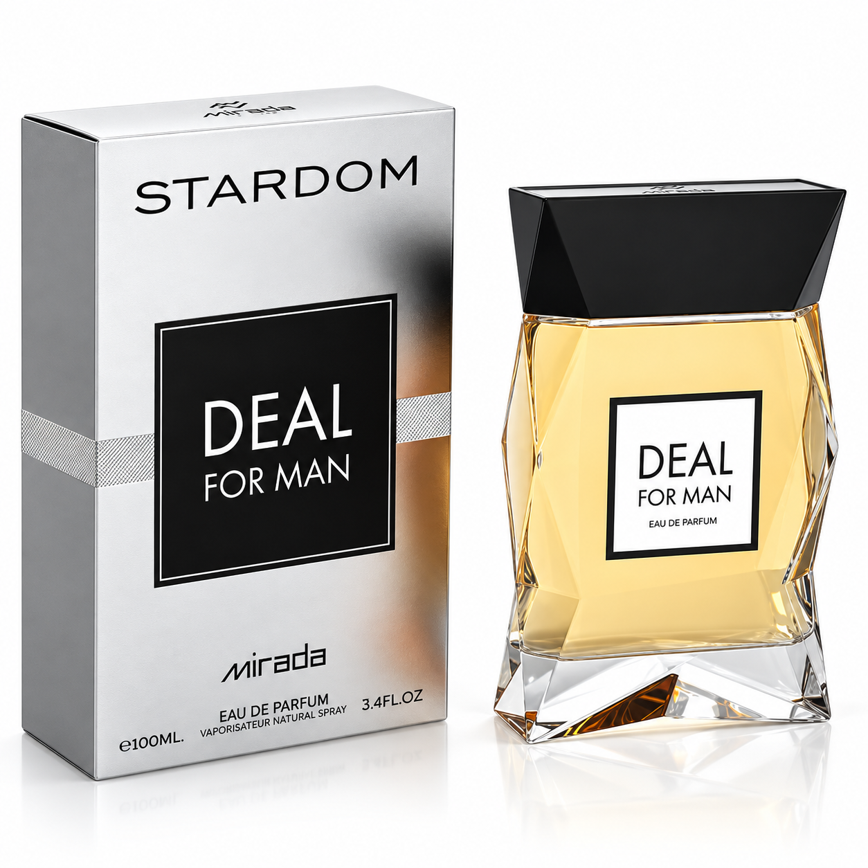 Mirada Stardom Deal for Man Eau de Parfum – Bold Masculine Fragrance 100ml