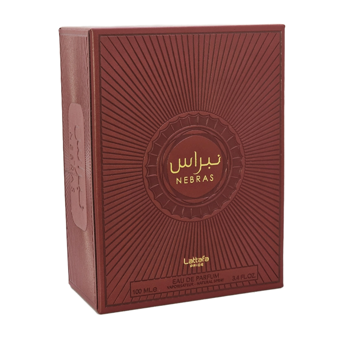 NEBRAS Lattafa Perfumes Eau De Parfum Unisex 3.4oz/100ml Fragancia Cautivadora para Todos