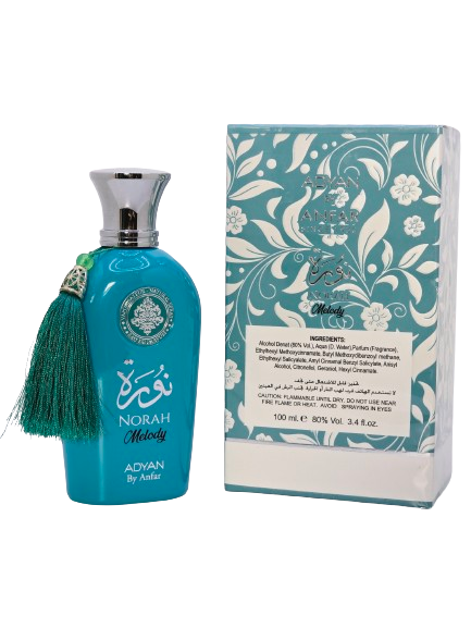 NORAH Melody ADYAN By Anfar For Women Eau DeParfum 3.4oz/100ml Coconut Magnolia Amber