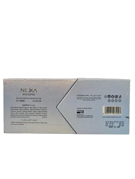 Nexa Immortal For Men By Rue Broca 3.4oz/100ml Citrus Woody Fresh Fruity