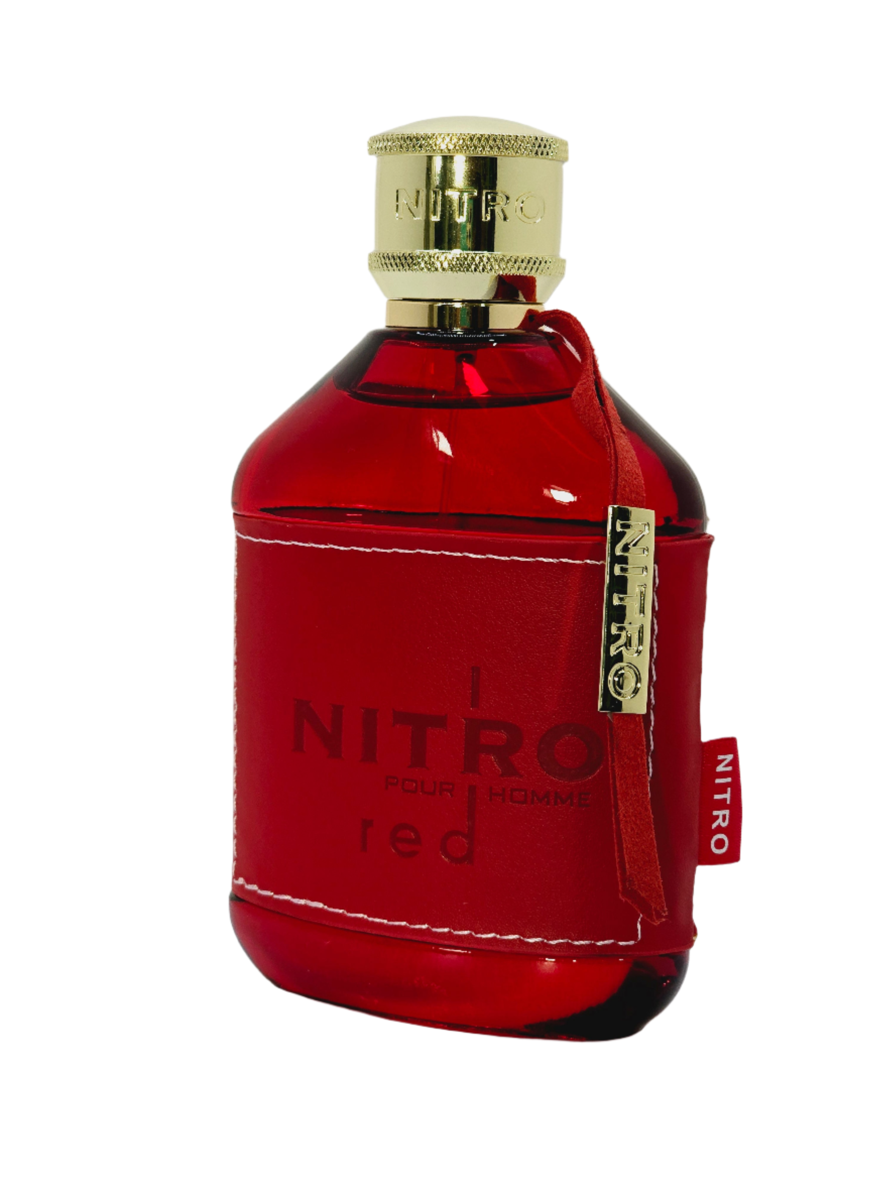 Travel Sample Tester 5ML Nitro Red Eau De Parfum For Men By Dumont Cedar Amber Patchouli Apple