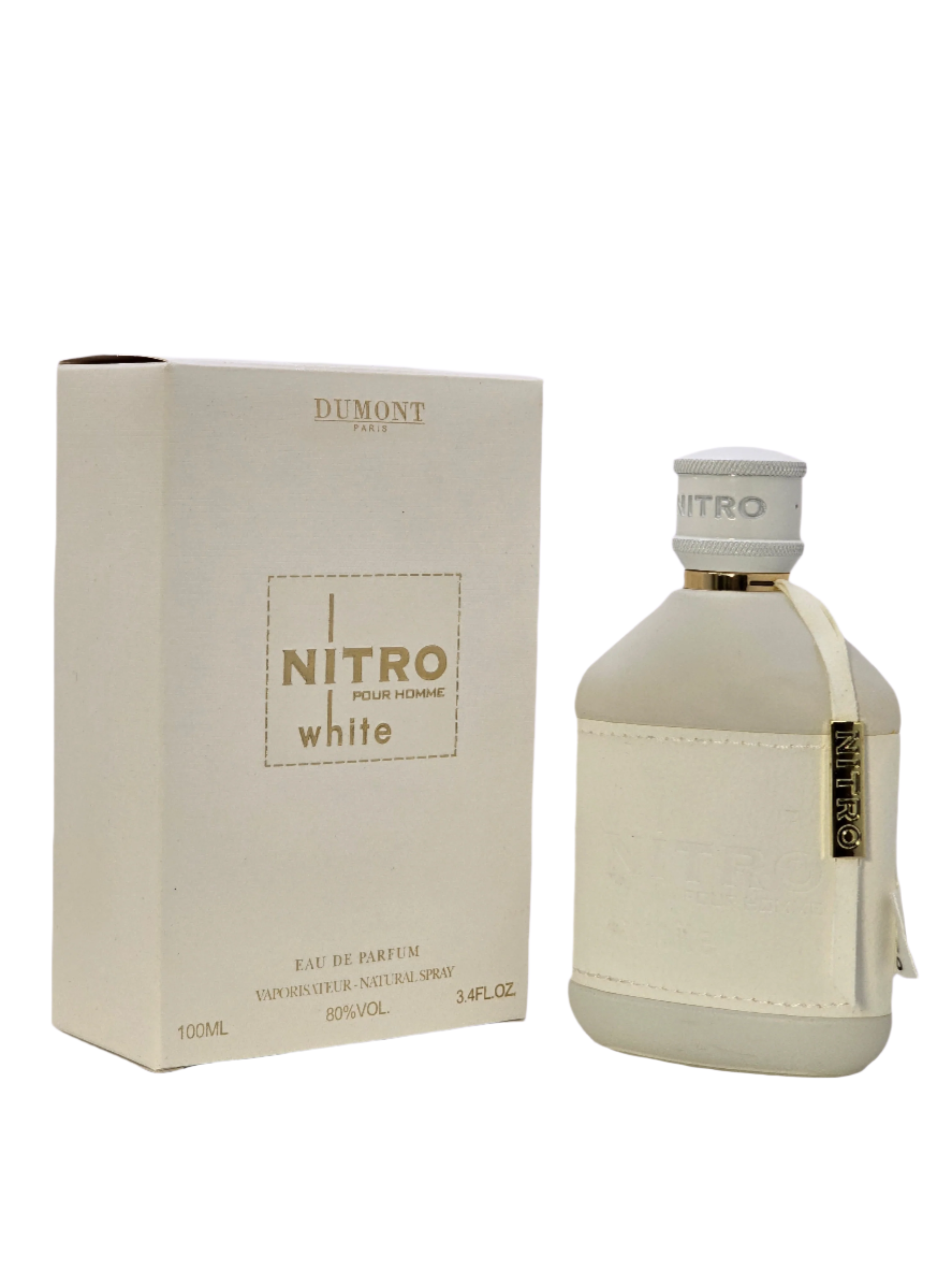 Travel Sample Tester 5ML Nitro White Eau De Parfum For Men By Dumont Spray Bergamot Lavander