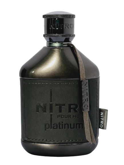 Travel Sample Tester 5ML Nitro Platinum Men's Eau De Parfum Patchoulli Amber Pineapple Lavender Musk