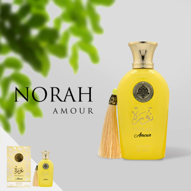 Norah Amour Eau de Parfum - 3.4 oz - Fruity Floral Fragrance for Women