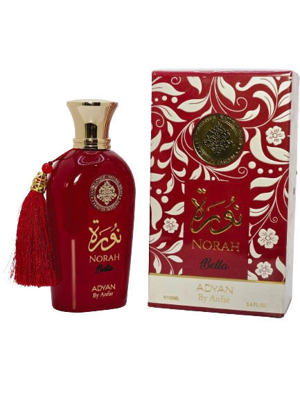 Norah Bella By Adyan Eau De Parfum For Women 3.4oz/100ml Rose Cedar Vanilla Musk