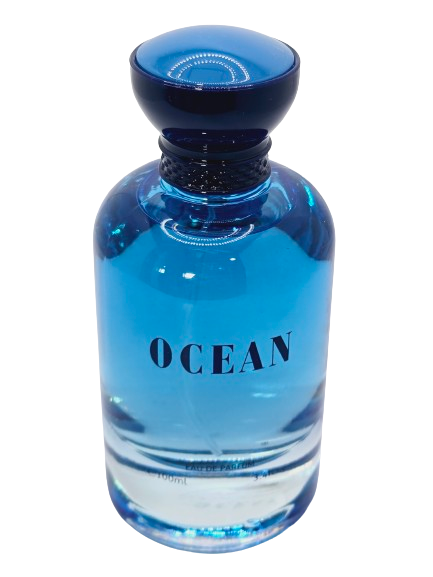 Ocean Eau De Parfum For Men's By Bharara Spray 3.4 oz Bergamot Cinnamon Patchouli