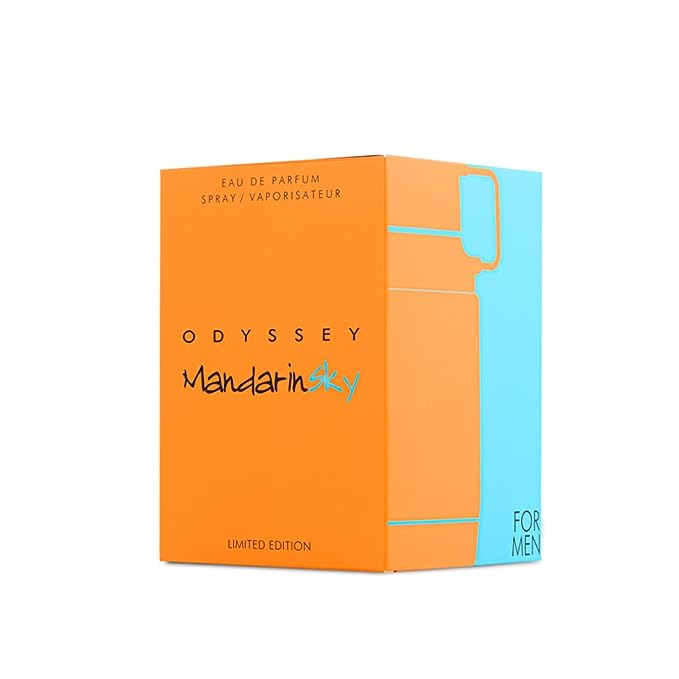 Odyssey Mandarin Sky Armaf Limited Edition For Men Eau De Parfum 3.4oz/100ml Elevate Your Scent Experience