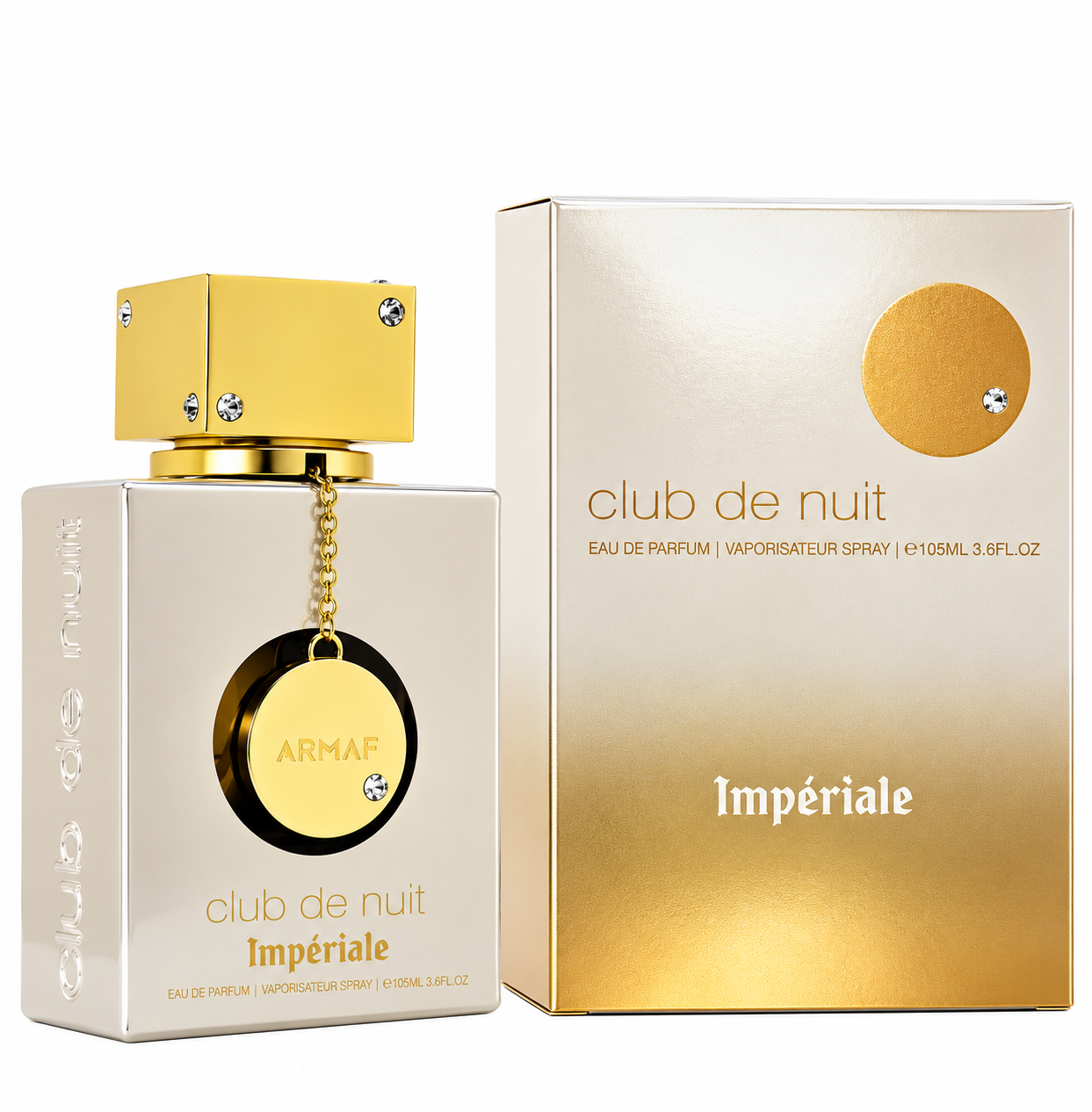 Armaf Imperiale Club De Nuit presents an elegant, enveloping fresh, musky, vanilla profile. Its composition is designed for women and offers a versatile fragrance experience ideal for everyday wear, dates, dinners, and special occasions.