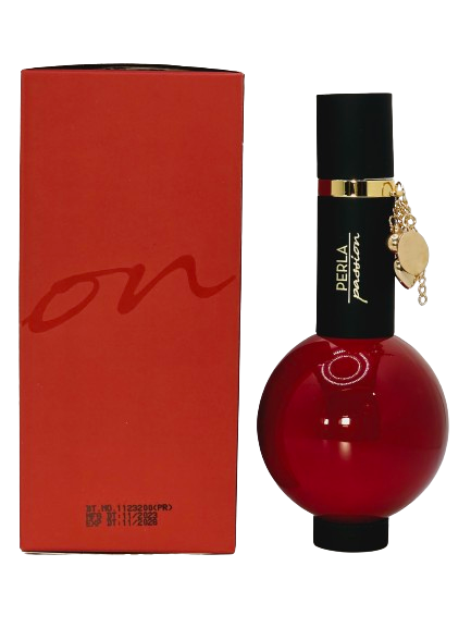 Perla Passion Women's Eau de Parfum 3.4oz/100ml Pear Grapefruit Currant Pink Pepper Heliotrope Pineapple Rose Jasmine Vanilla Patchouli