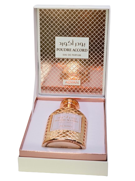 Poudre Accord Eau De Parfum 100ml/3.4oz By Adyan For Women Floral Caramel Bergamot