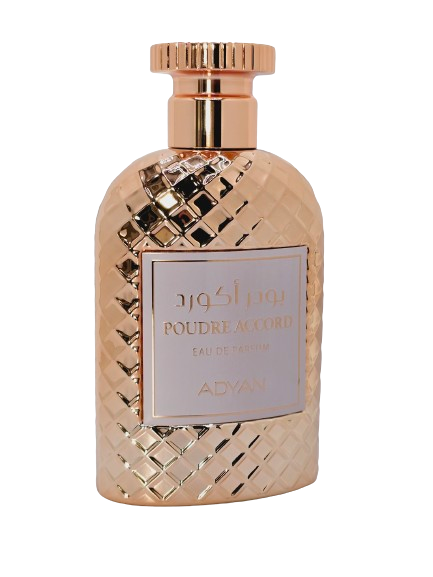 Poudre Accord Eau De Parfum 100ml/3.4oz By Adyan For Women Floral Caramel Bergamot