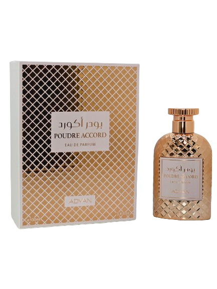 Poudre Accord Eau De Parfum 100ml/3.4oz By Adyan For Women Floral Caramel Bergamot