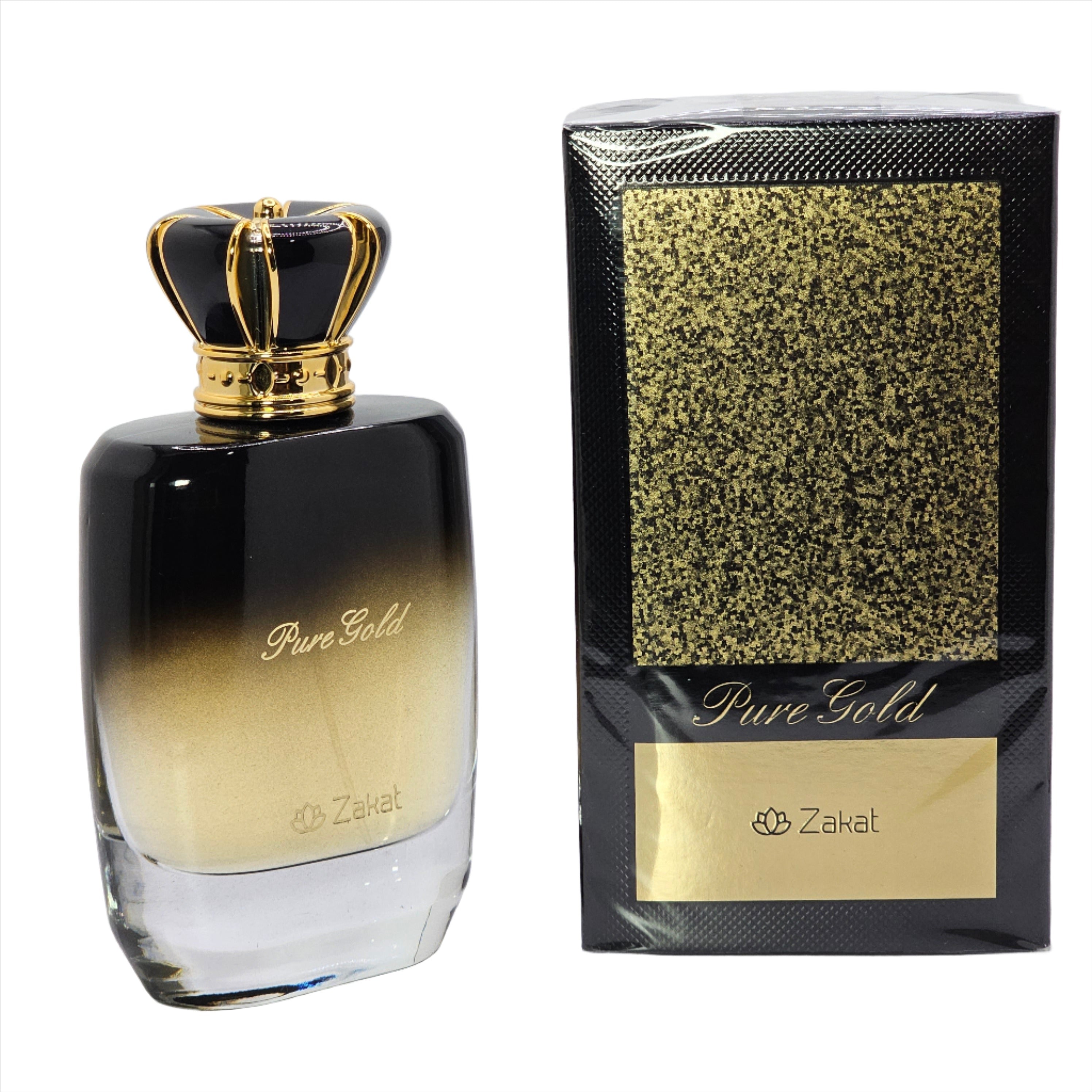 Pure Gold Eau De Parfum By Zakat 3.4 Oz/100 MLSuper Amazing Rich Niche Fragrance Women