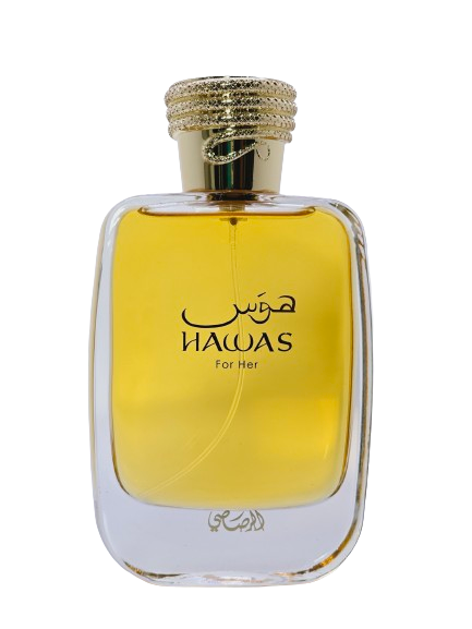 RASASI Hawas Eau de Parfum Spray for Women 3.4 Oz Floral Jasmine Fruity