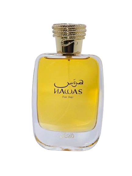 RASASI Hawas Eau de Parfum Spray for Women 3.4 Oz Floral Jasmine Fruity
