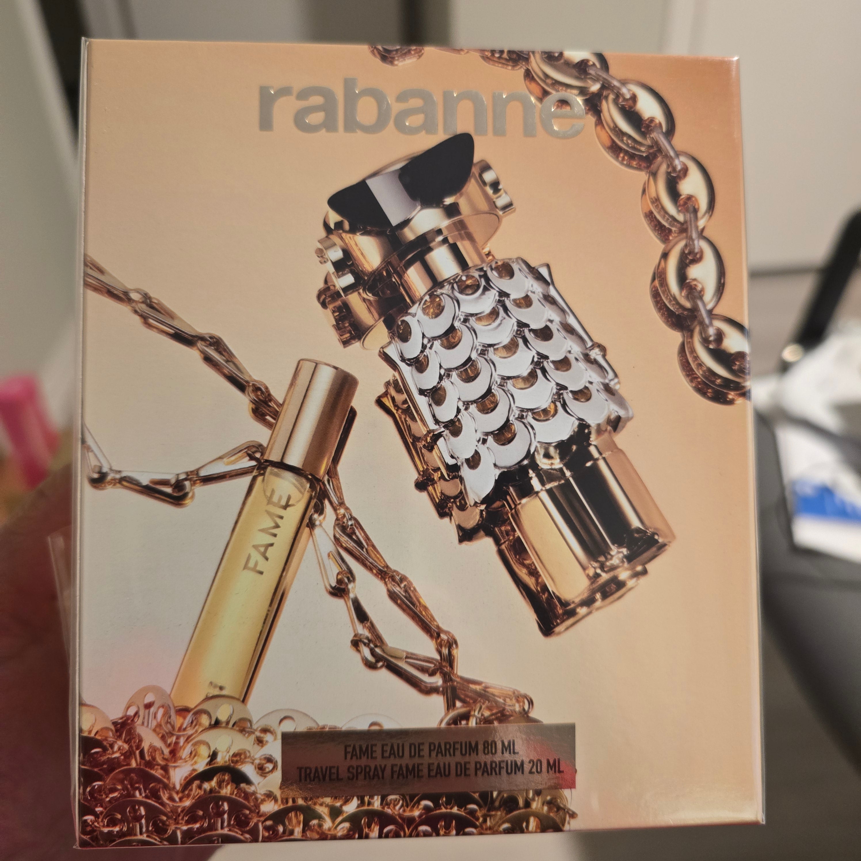 Rabanne Fame Eau de Parfum Gift Set – 80ml + 20ml Travel Spray | Luxury Women's Fragrance