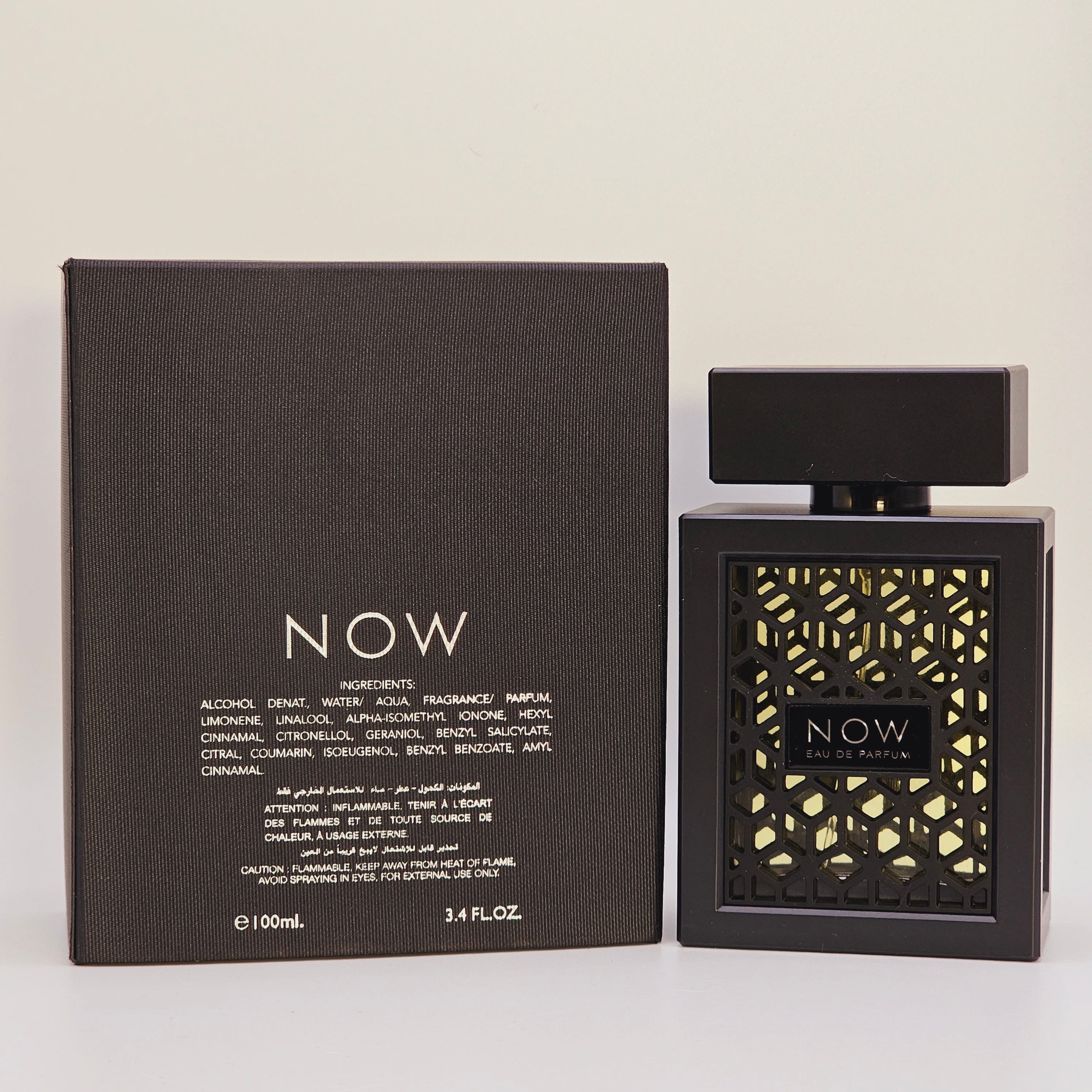 Rave Now Eau De Parfum By Lattafa Unisex Spray 3.4 oz Fragrances