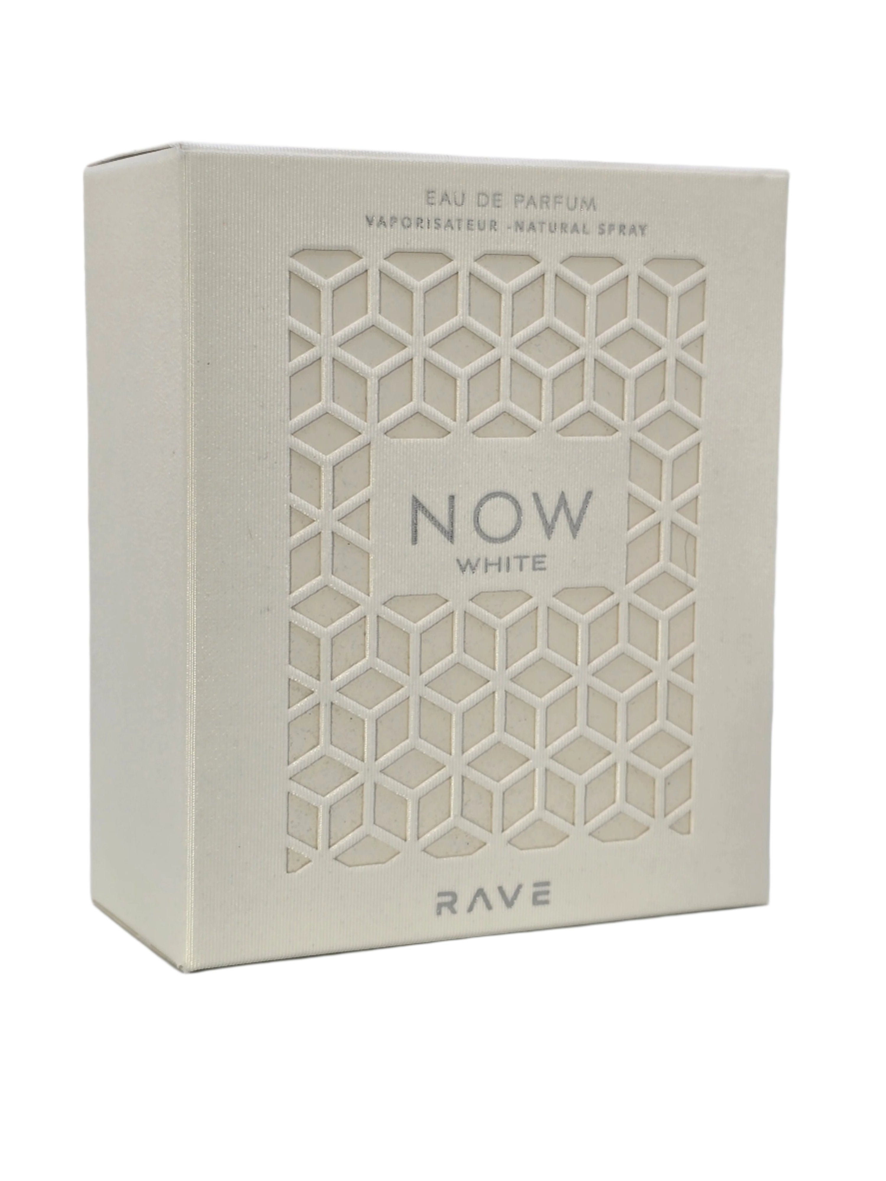 Rave Now White Eau De Parfum Unisex By Lattafa Spray 3.4 oz Fragrances Citrus Musky Woody Amber
