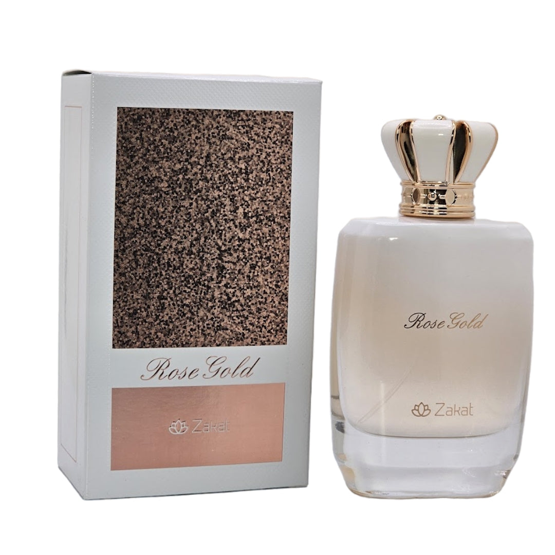 Eau de Parfum Rose Gold de Zakat 100 mlFantástica y rica fragancia nicho para mujer