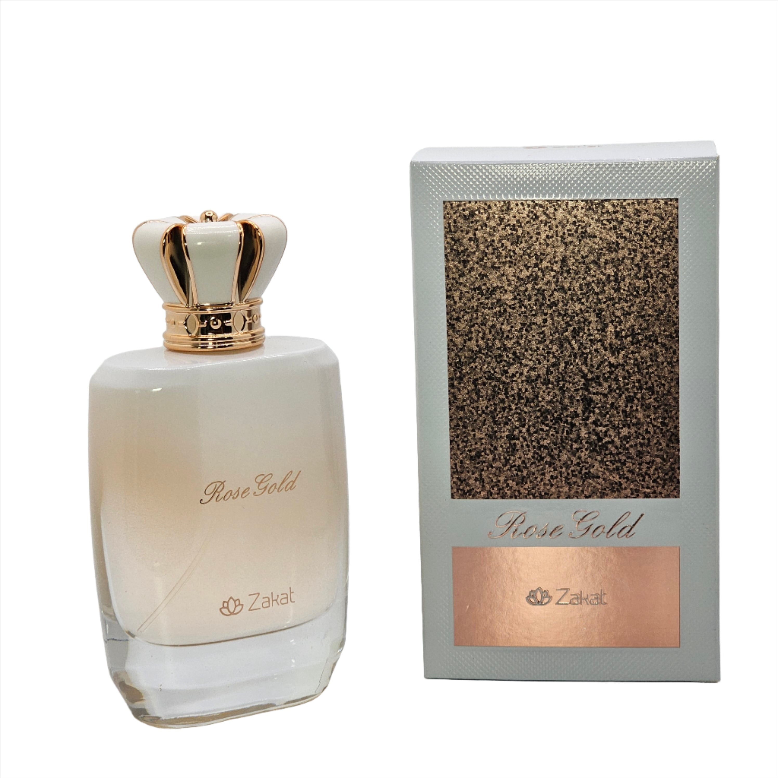 Eau de Parfum Rose Gold de Zakat 100 mlFantástica y rica fragancia nicho para mujer
