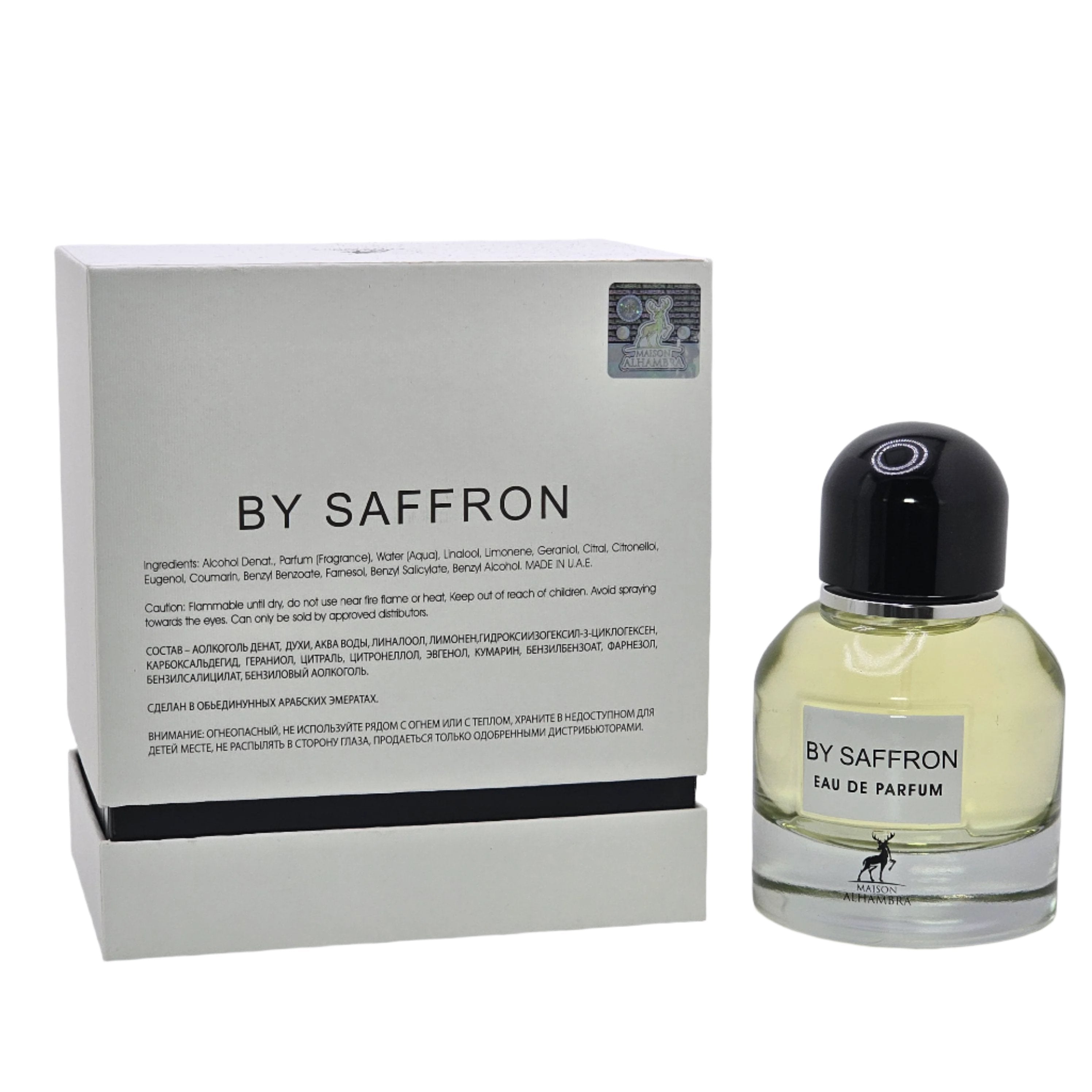 Saffron By Maison Alhambra Eau de Parfum para Hombre 3.4oz/100ml