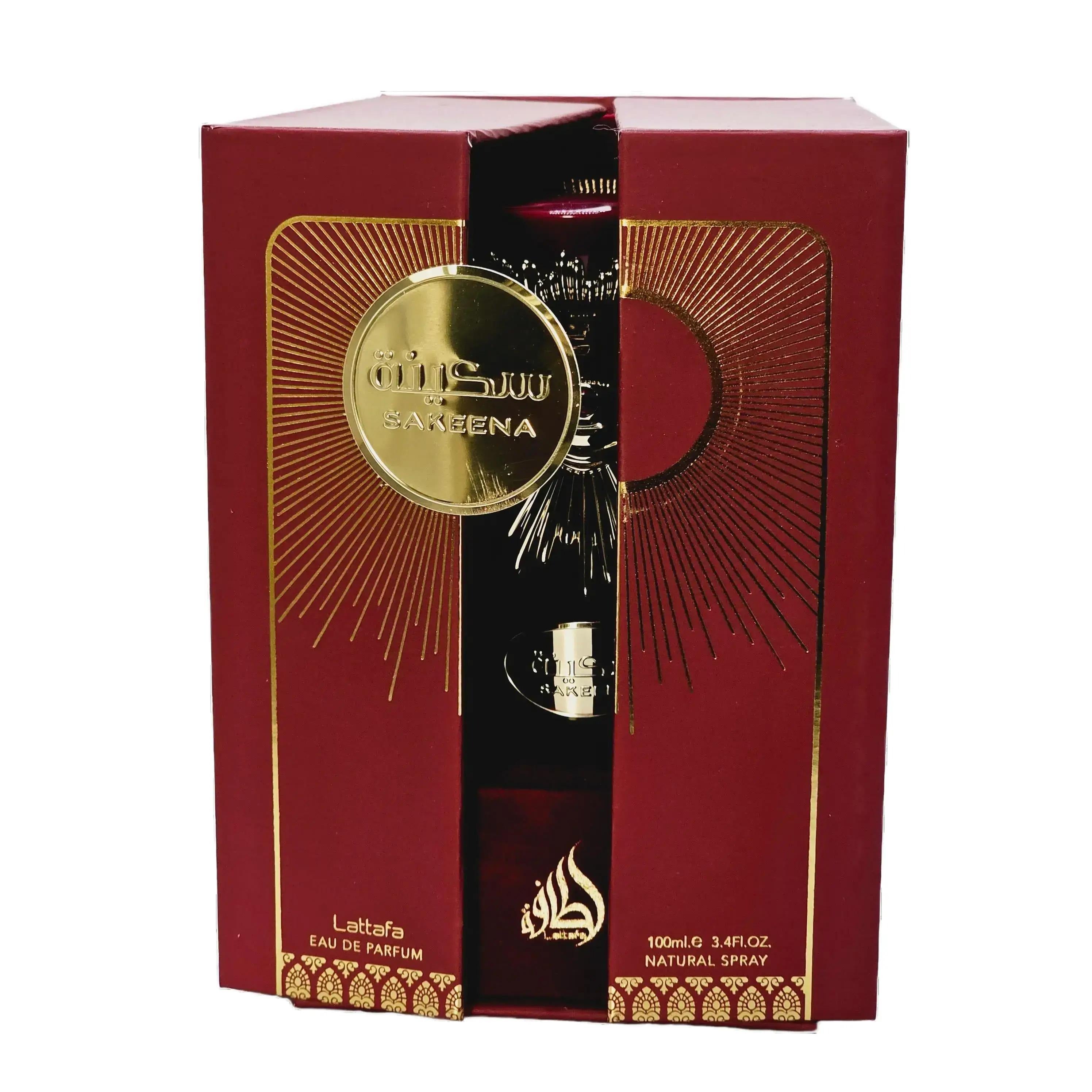 Sakeena Lattafa Perfumes Eau De Parfum For Women 3.4oz/100ml