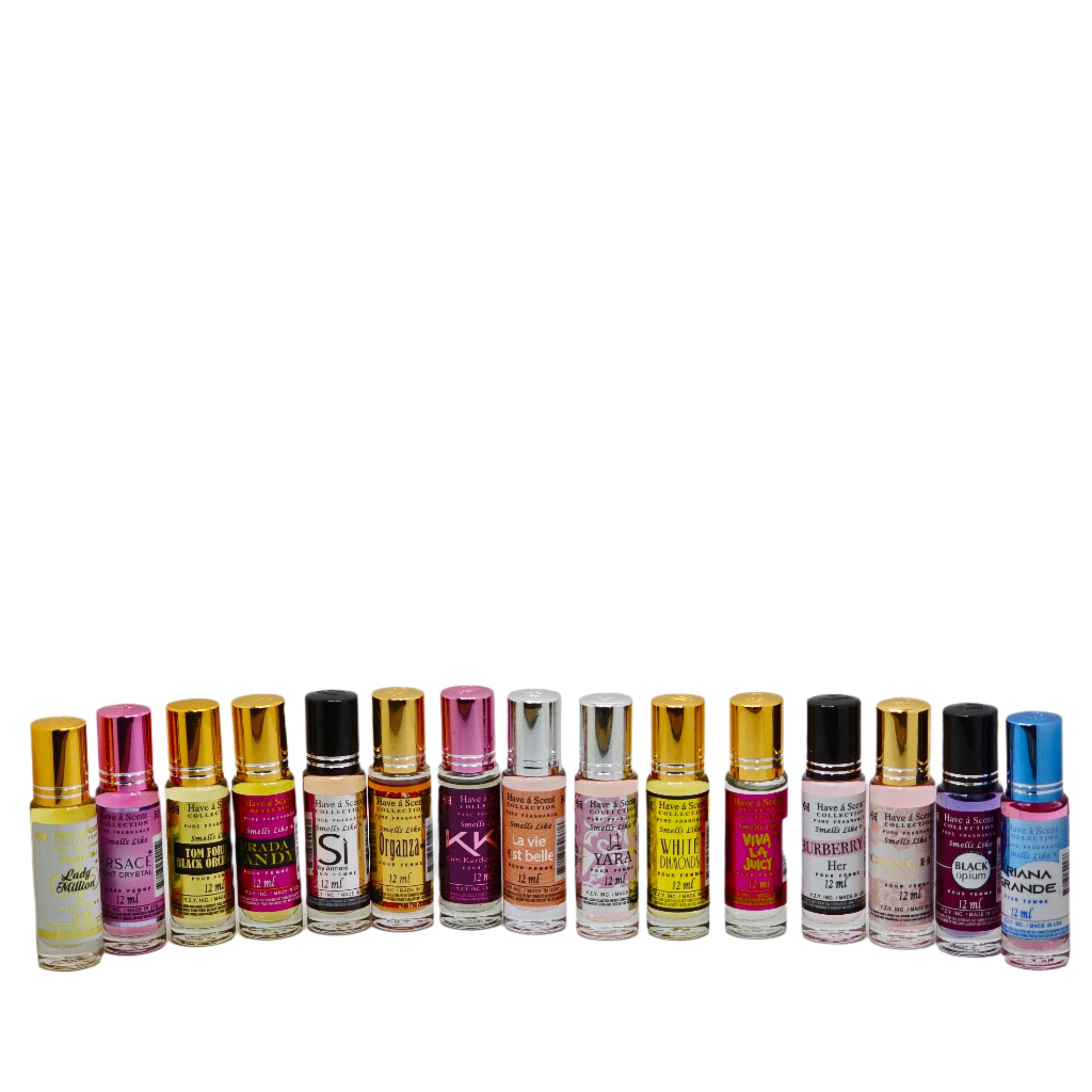 Scent Roll On Body Oil 12ml For Men And Women