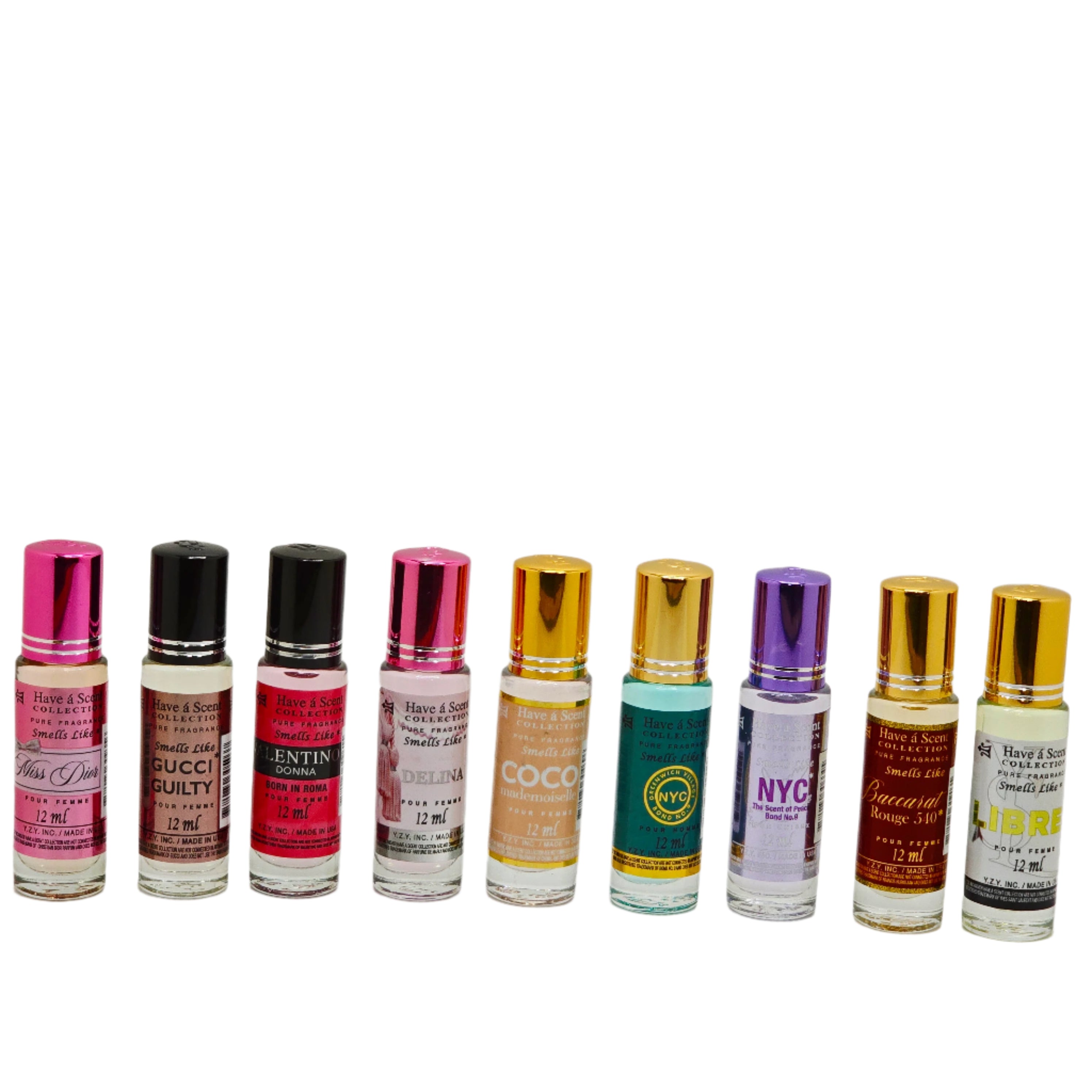 Scent Roll On Body Oil 12ml For Men And Women