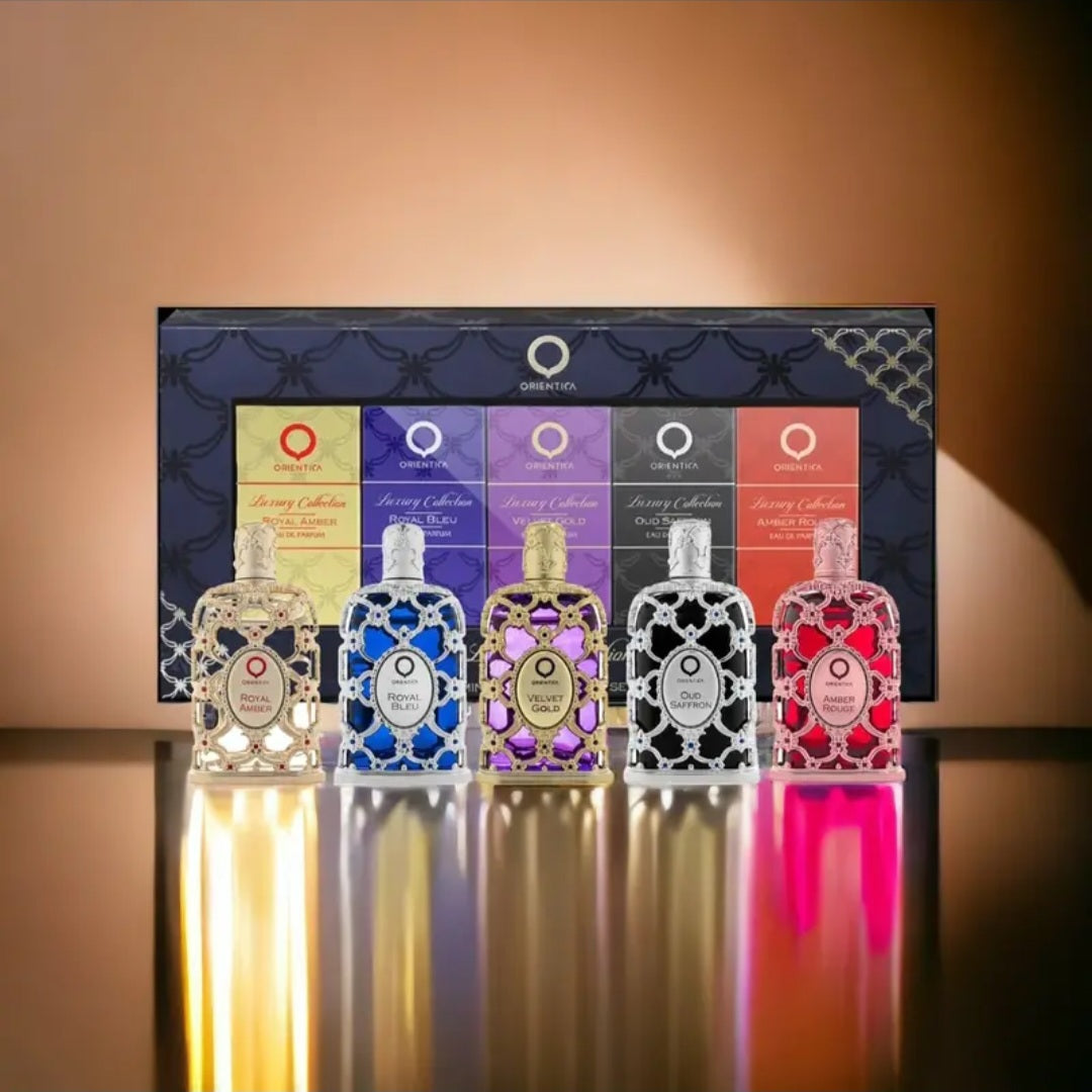 Orientica Luxury Collection Miniature Discovery Set (5pcs) - Unisex Fragrance Sampler