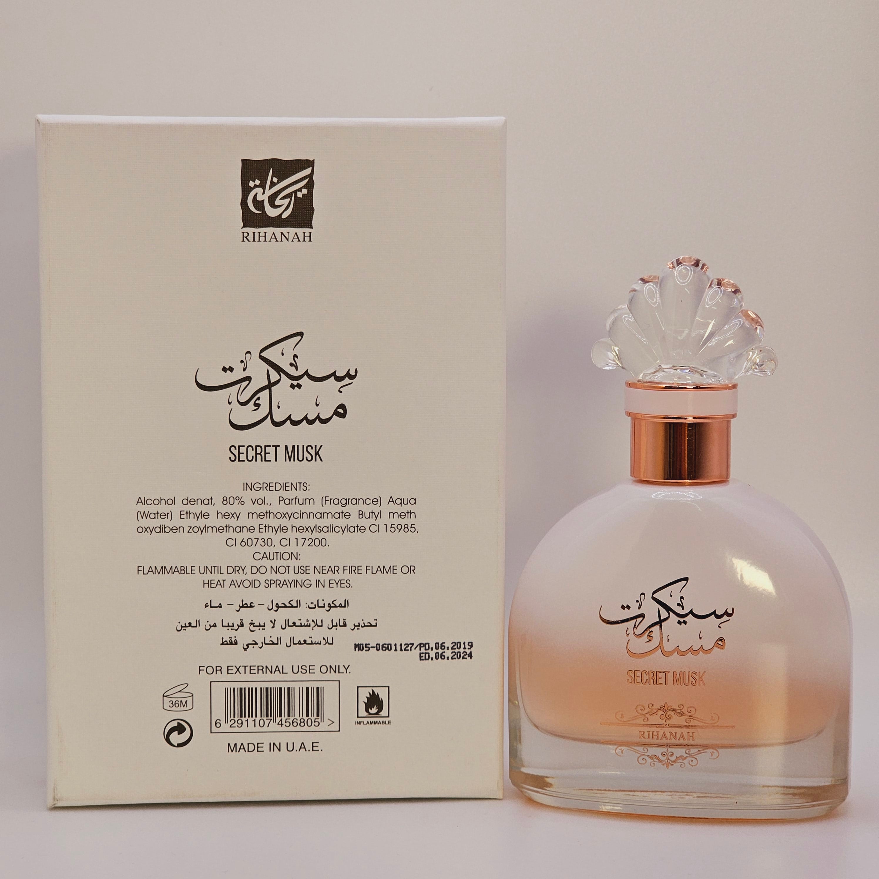 Rihanah Secret Musk EDP 3.4 oz Unisex