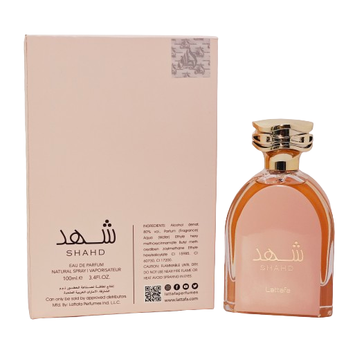 Lattafa Shahd Perfumes For EDP 3.4 oz Unisex