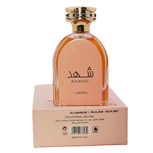 Lattafa Shahd Perfumes For EDP 3.4 oz Unisex