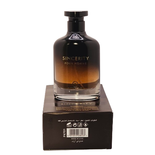 Sincerity By Grandeur Eau De Parfum For Men 100ml Lavander Cypress Musk