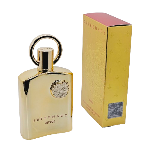 Supremacy Gold By Afnan Unisex 3.4 Oz Powdery Vainilla Iris Woody Oud Violet