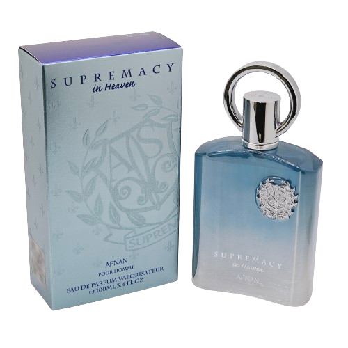 Supremacy In Heaven Afnan For Men 3.4 Oz Citrus Woody Floral Fruity Aromatic