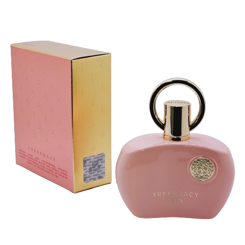 Supremacy Pink By Afnan For Women 3.4 Oz Rose Floral Violet Amber Fresh