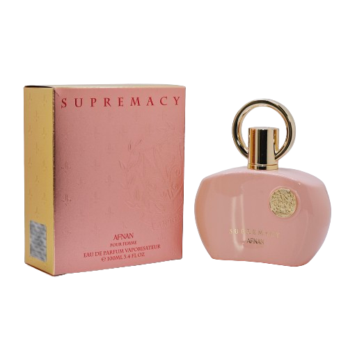 Supremacy Pink By Afnan For Women 3.4 Oz Rose Floral Violet Amber Fresh