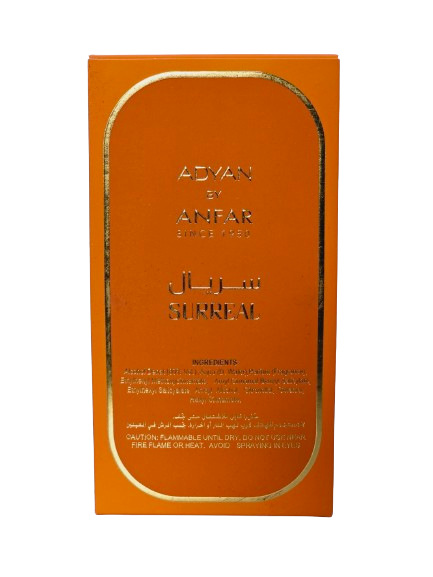 Surreal Pastels of Arabia by Adyan Extrait de Parfum 3.4oz/100ml For Woman Jasmine Mango Lavender