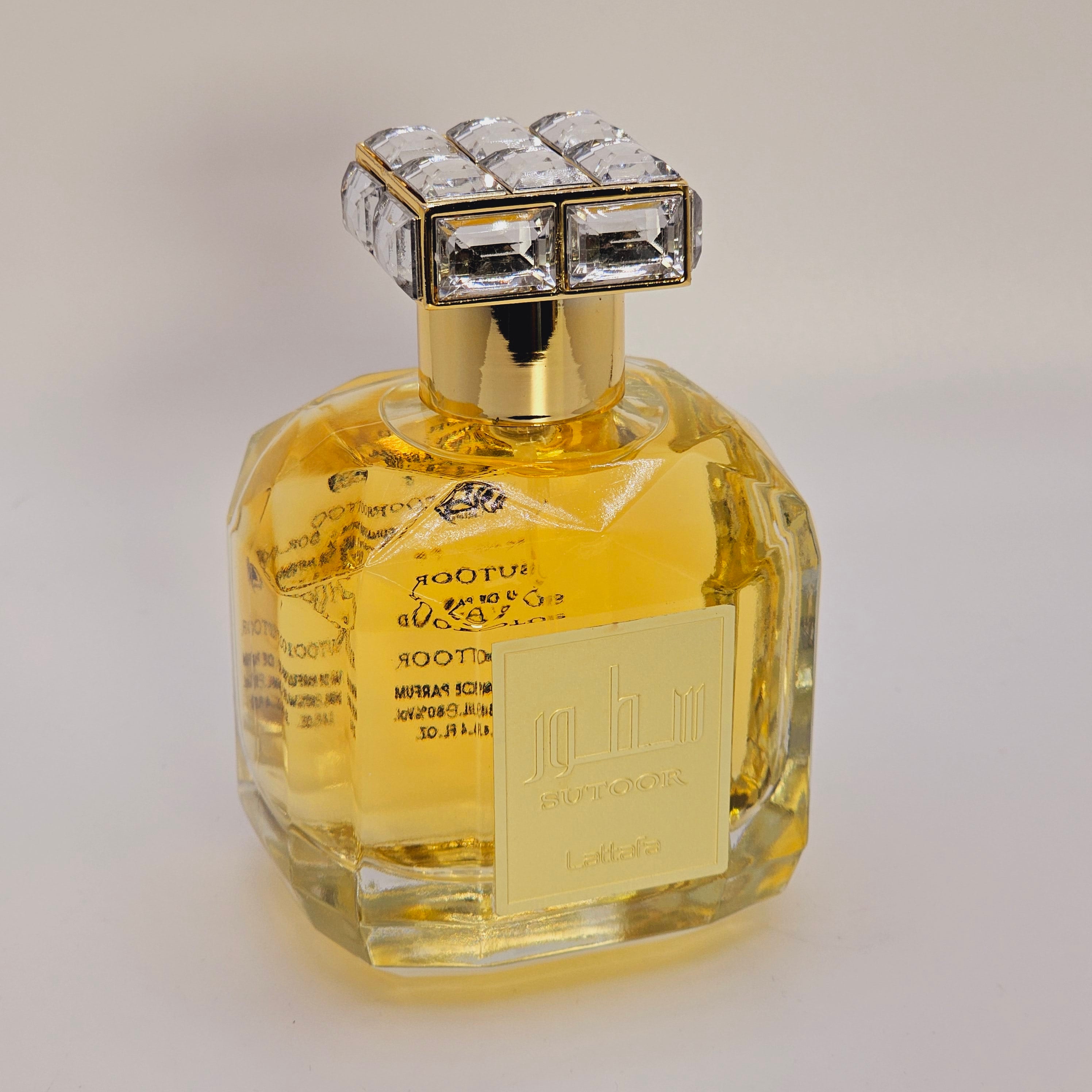 Sutoor By Lattafa Eau De Parfum 100ML/3.4Oz Mujer Afrutado