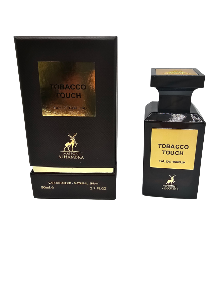 Tabacco Touch Eau De Parfum 3.4 Oz Para Hombres De Maison Alhambra Bergamota Jazmín Pachulí Vainilla