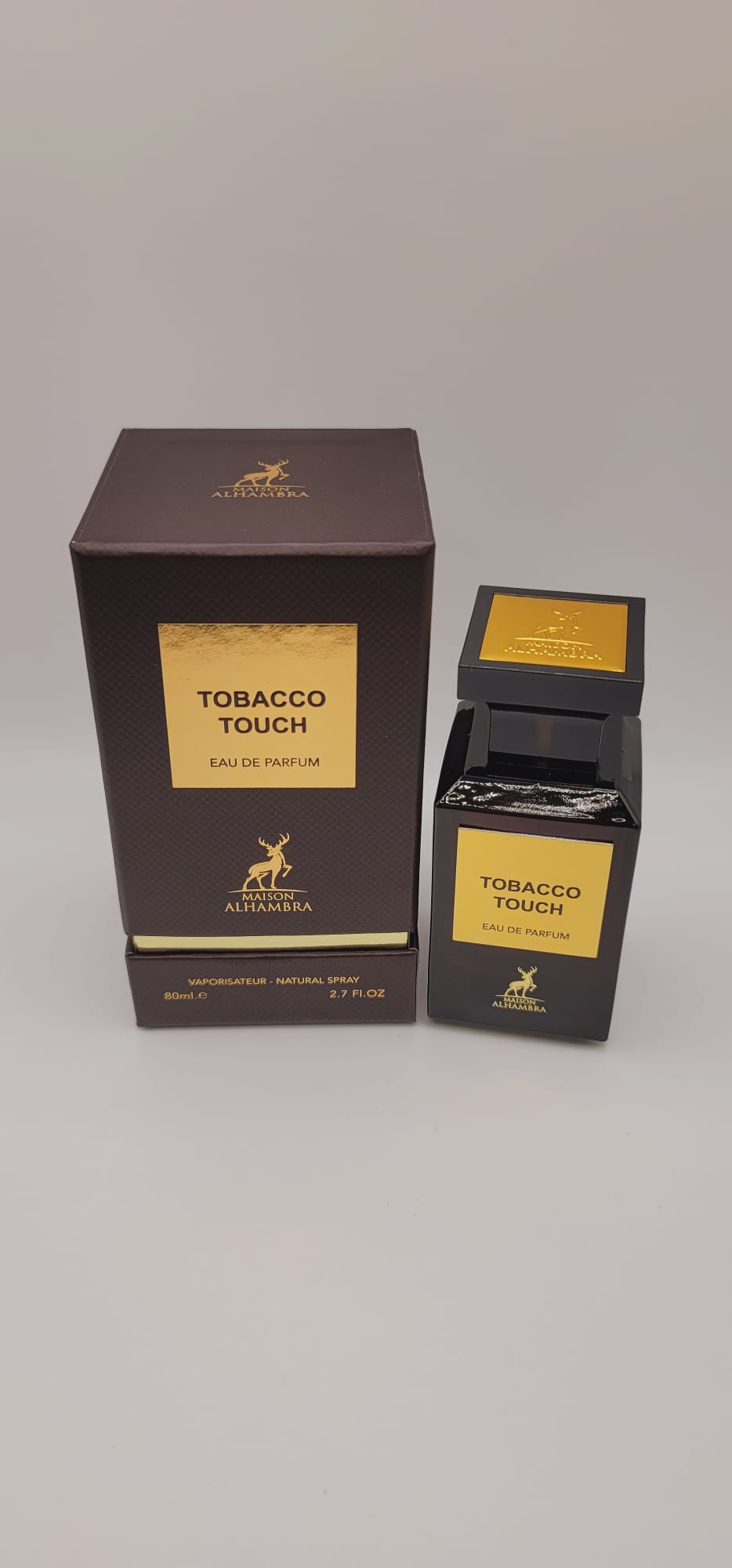 Tabacco Touch Eau De Parfum 3.4 Oz Para Hombres De Maison Alhambra Bergamota Jazmín Pachulí Vainilla