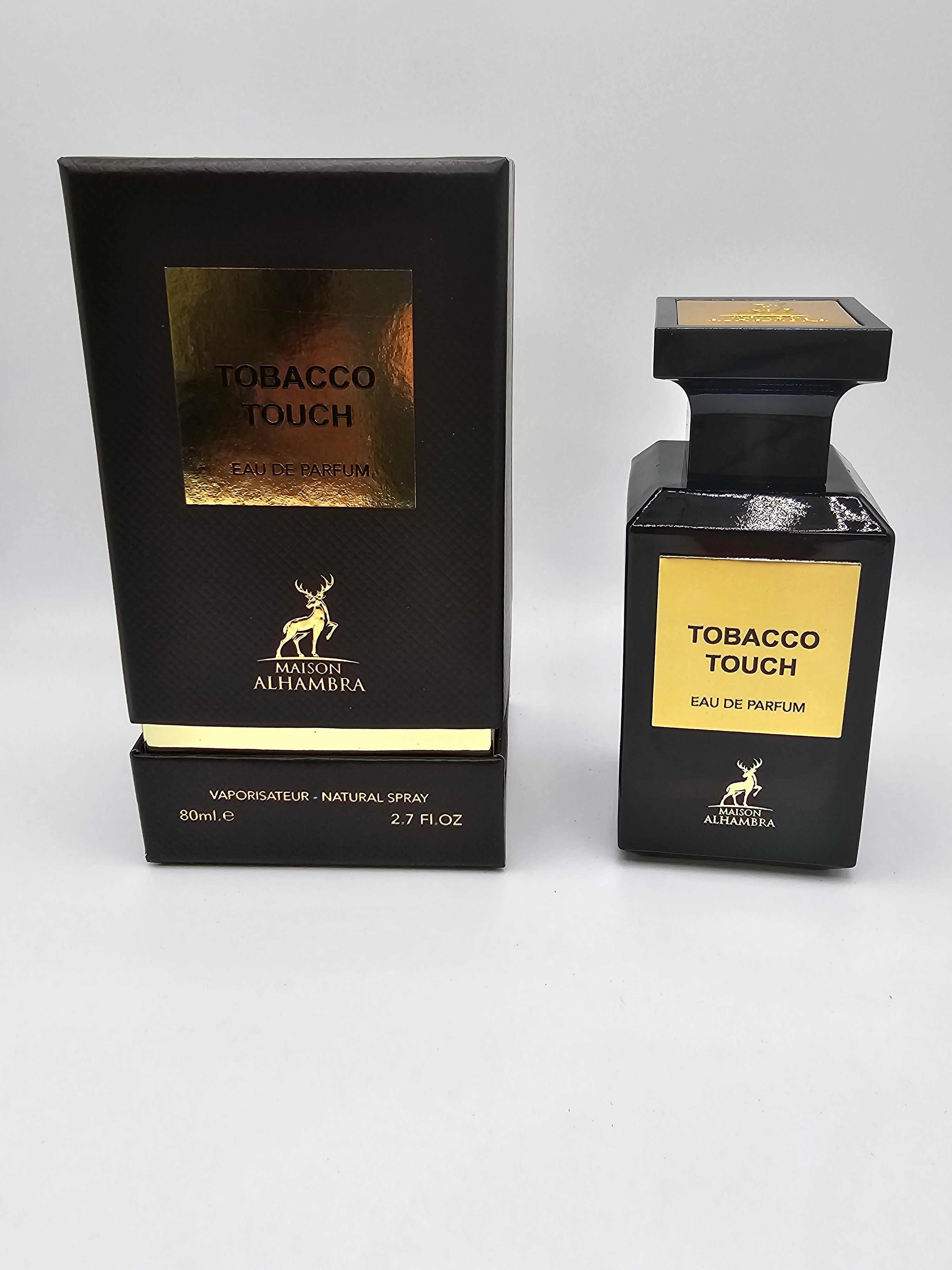 Tabacco Touch Eau De Parfum 3.4 Oz Para Hombres De Maison Alhambra Bergamota Jazmín Pachulí Vainilla