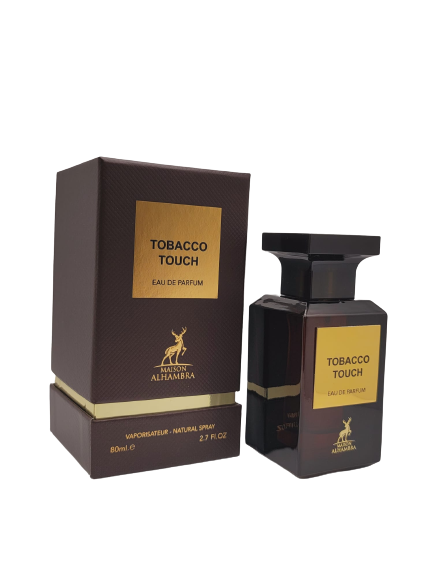 Tabacco Touch Eau De Parfum 3.4 Oz For Men By Maison Alhambra Bergamot Jasmine Patchouli Vanilla
