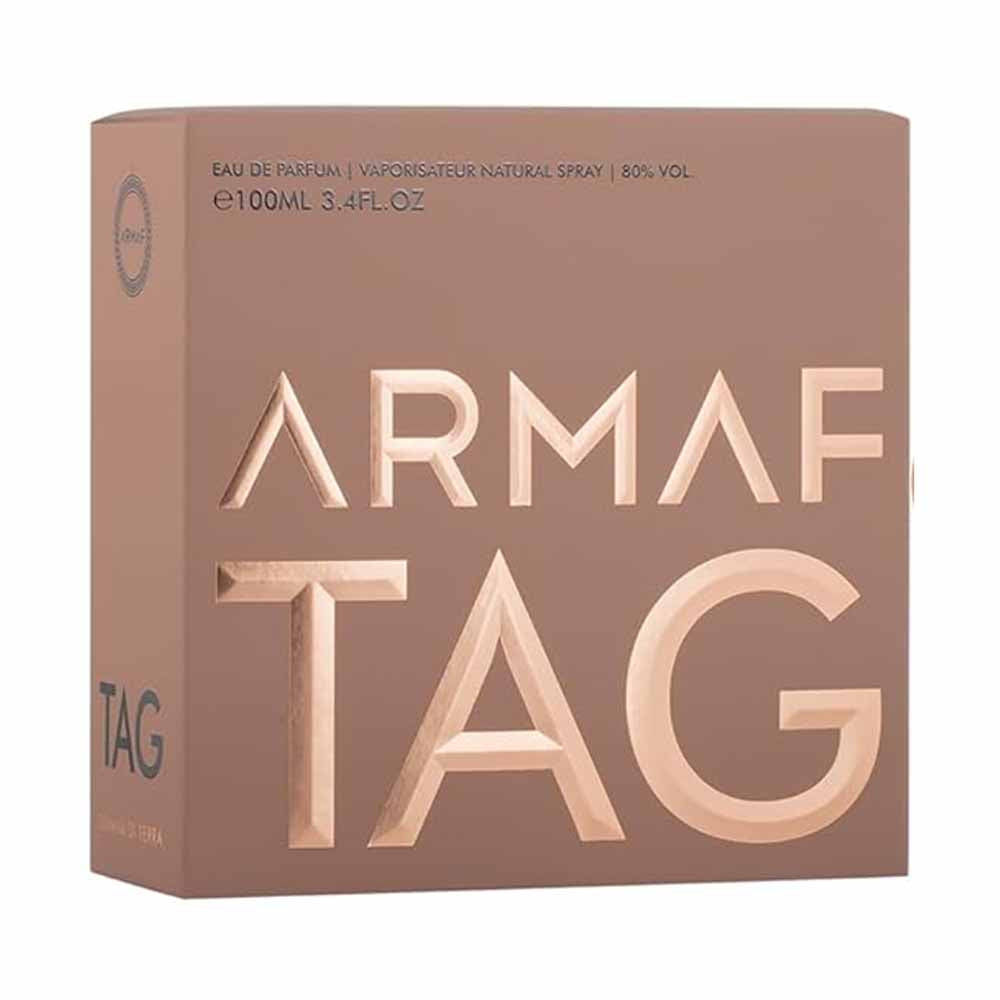 Tag Her Donna Di Terra For Women By Armaf 3.4oz/100ml Rose Woody Floral