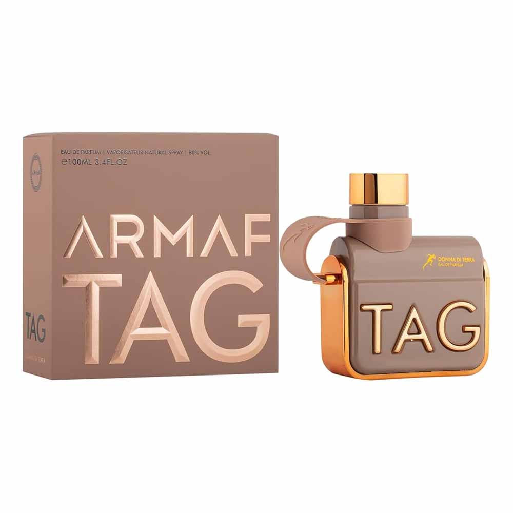 Tag Her Donna Di Terra For Women By Armaf 3.4oz/100ml Rose Woody Floral