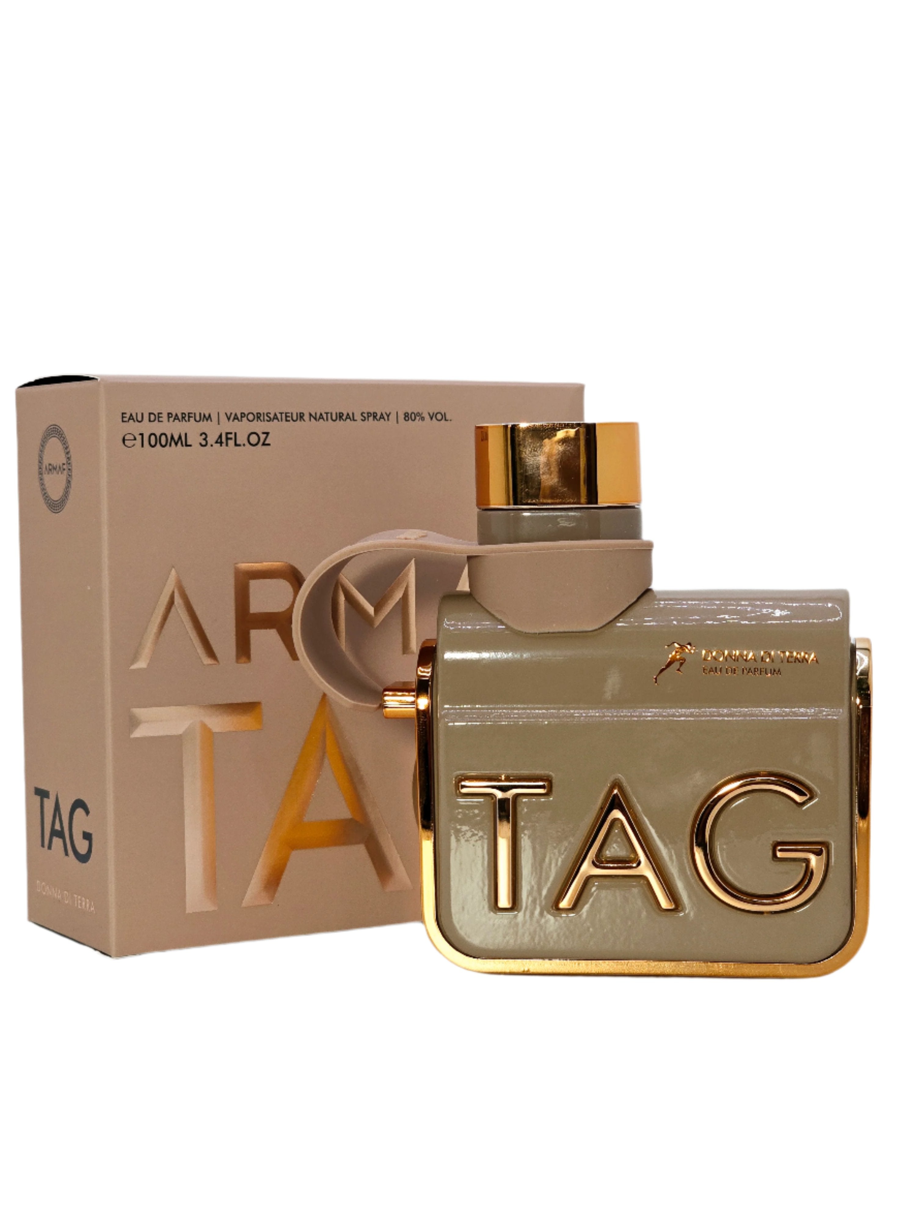 Tag Her Donna Di Terra For Women By Armaf 3.4oz/100ml Rose Woody Floral