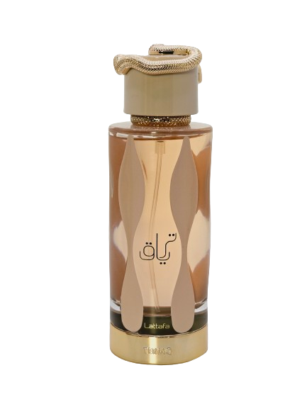 Teriaq By Lattafa Eau 3.4Oz De Parfum Unisex Sweet Caramel Honey Fruity Vanilla Leather Almond Powdery Musky Animalic